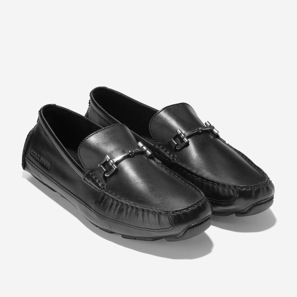 Giày lười Cole Haan Wyatt Bit Driver – Màu Đen