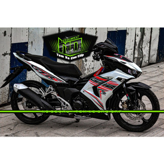 Tem Winner X V3 GTR đỏ đen dán xe trắng siêu chất