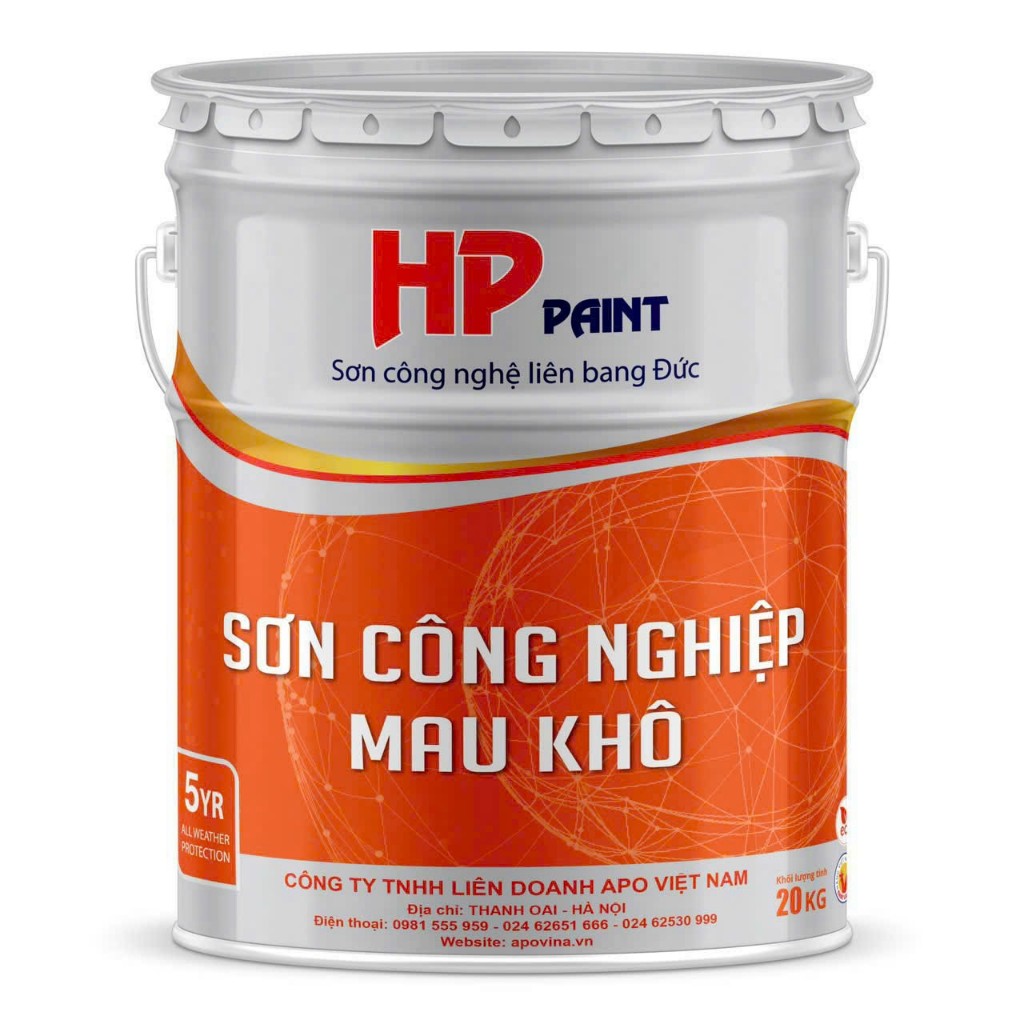 Sơn công nghiệp mau khô loại 3Kg