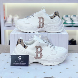 Giày M.L.B gót nâu sneaker nam nữ [ ẢNH THẬT-FULL BOX ]