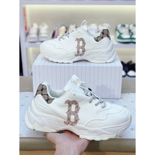Giày M.L.B gót nâu sneaker nam nữ [ ẢNH THẬT-FULL BOX ]
