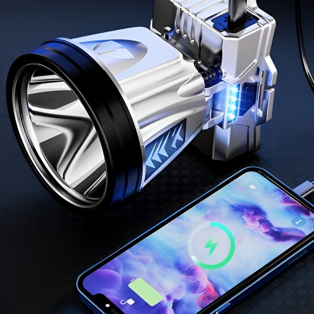 Đèn led đội đầu siêu sáng SOP MEDIA chiếu sáng chuyên dụng cho chạy bộ cắm trại