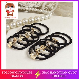 Dây buộc tóc nữ dễ thương phong cách Hàn Quốc giá 1k