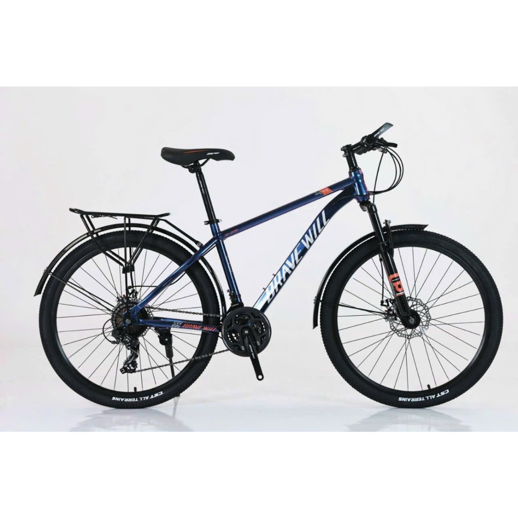 Xe đạp địa hình MTB Brave Will G26  màu mới nhất 2023 bánh 24/ 26 inch