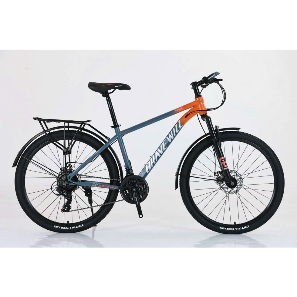 Xe đạp địa hình MTB Brave Will G26  màu mới nhất 2023 bánh 24/ 26 inch