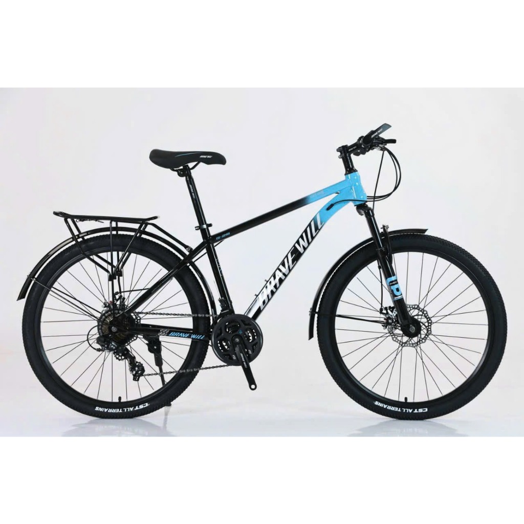 Xe đạp địa hình MTB Brave Will G26  màu mới nhất 2023 bánh 24/ 26 inch