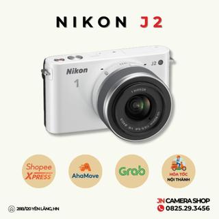 Bộ máy ảnh mirrorless nikon j2 kèm ống kính kit 10-30mm f/3.5–5.6vr nhỏ gọn, quay video full hd