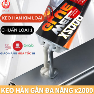 [Hàng chuẩn] Keo hàn sắt, thép, kim loại keo hàn x2000 số một Nhật Bản, keo hàn gắn mọi vết nứt vỡ, keo dán sắt