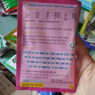phân bón chuyên dùng cho hoa hồng ( gói 30g)