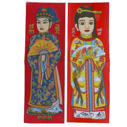 Giấy THẾ THÂN Nam,Nữ Combo 2 Tép [ 5 tờ /tép]- Giấy cúng