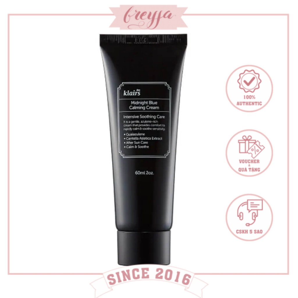 Kem Dưỡng K.lai.rs Midnight Blue Calming Cream 60ml - Freyja.store
