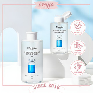 Tẩy trang JM Solution H9 Hyaluronic Ampoule Cleansing Water Aqua - Freyja.store