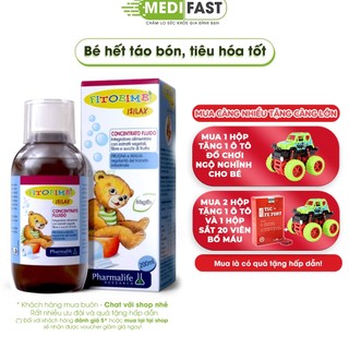 Fitobimbi Isilax, Hỗ trợ giảm táo bón, tiêu hóa kém, khó tiêu cho bé. Bổ sung chất xơ - Nhập khẩu từ Ý - Chai 200ml
