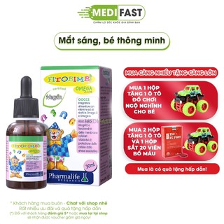 Omega Junior Gocce - Giúp Bé Phát Triển Trí Não,Tăng Cường Miễn Dịch,Tốt Cho Mắt - nhập khẩu chính hãng từ Ý - Lọ 30ml