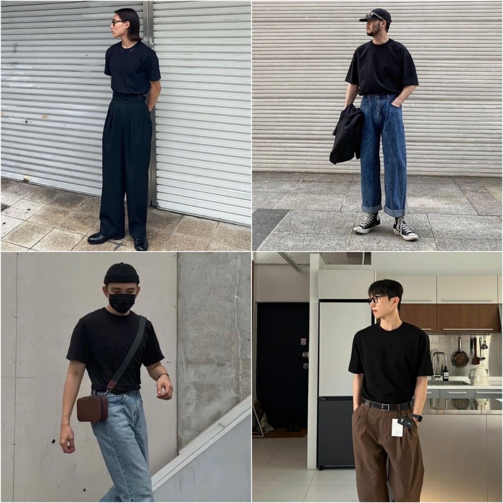 Áo Thun Trơn BOXY Premium 250GSM đã xử lý co rút unisex nam nữ Chính Hãng Tiệm Nhà SƠN