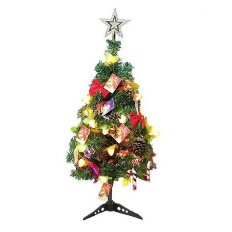 Cây Thông Noel để bàn mini cao 60-65cm trang trí giáng sinh, trang trí phòng ngủ phòng, phòng làm việc