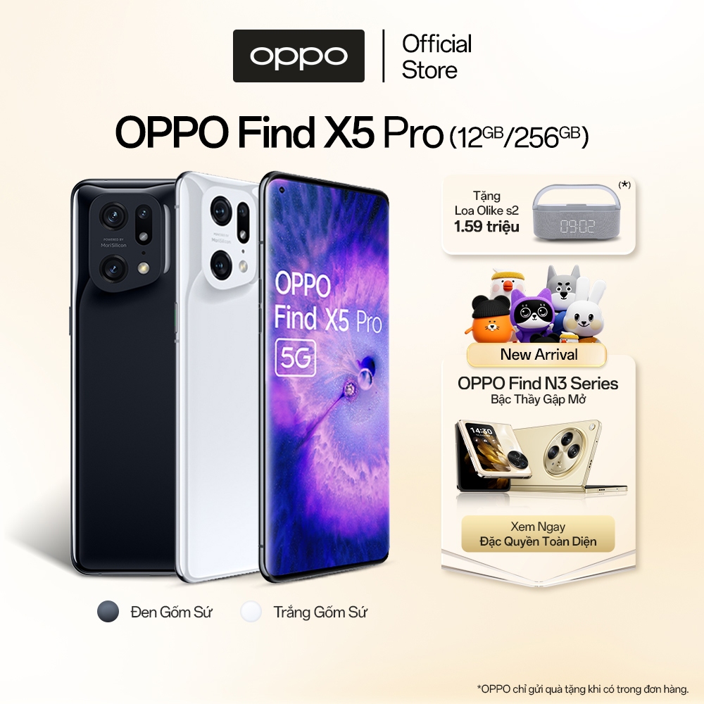 Điện thoại OPPO Find X5 Pro - Hàng chính hãng