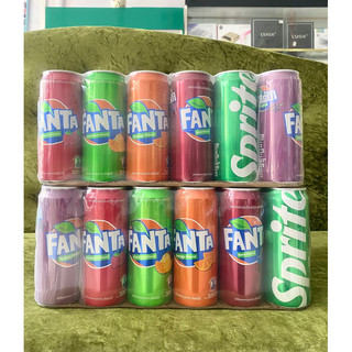 Nước ngọt fanta mix đủ vị 330ml thái lan - thùng 24 lon