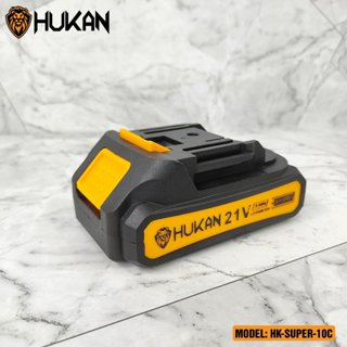 Pin HUKAN SUPER 2Ah 5 CELL Mạch 4 mosfed, Vỏ nhựa ABS Chân Pin Phổ Thông Có Thể Dùng Đươc Cho Máy Makita Hãng