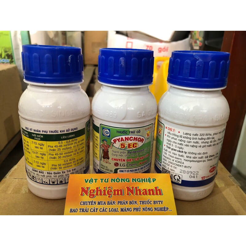 Pyanchor 5EC (240ml) - Cỏ trên ruộng lúa