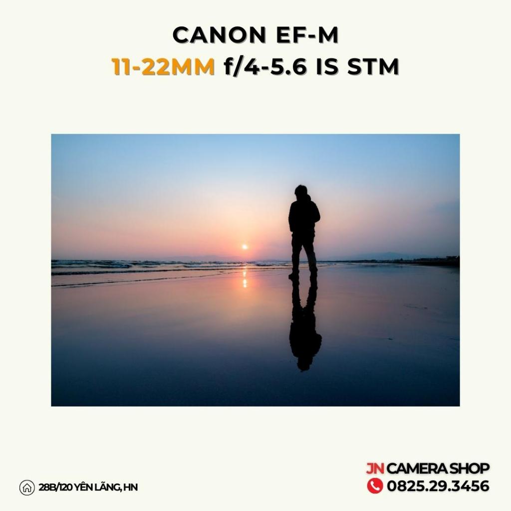 Ống kính Canon EF-M 11-22mm f/4-5.6 IS STM