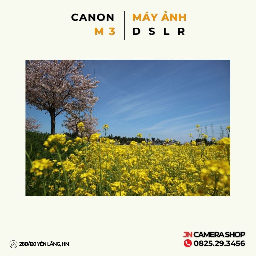 Bộ máy ảnh Canon EOS M3 Kit 15-45mm IS STM