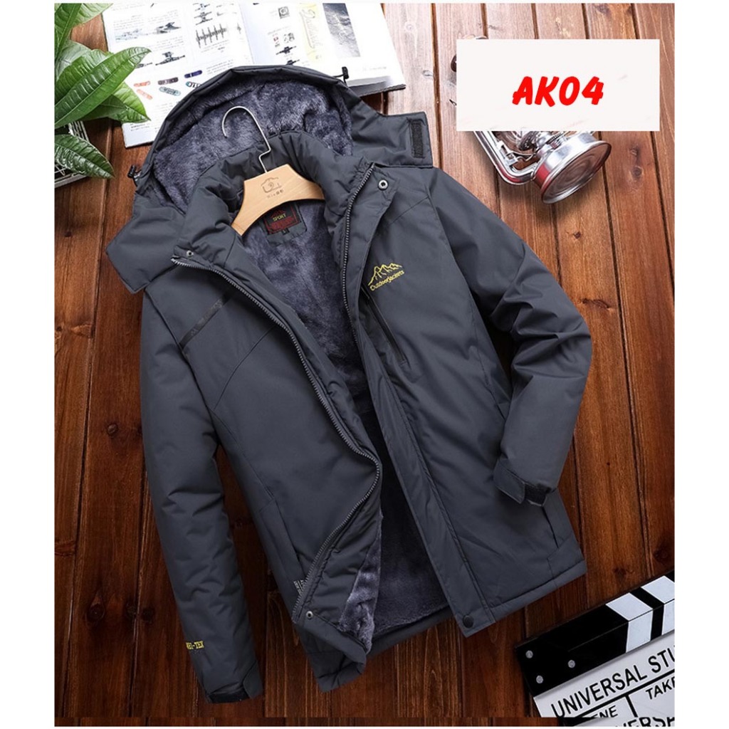 ÁO KHOÁC 3 LỚP LÓT LÔNG- AG01