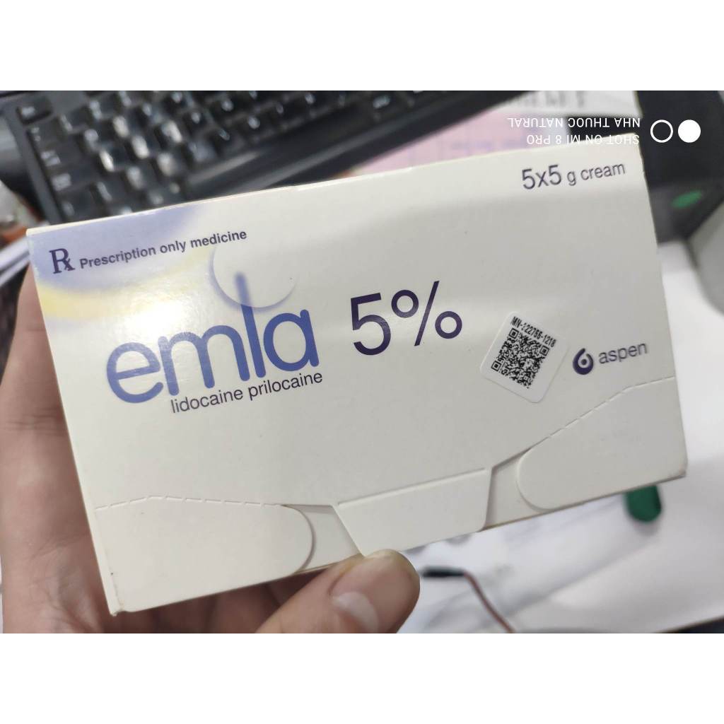 Kem bôi Tê Ngoài Da Émlá 5%