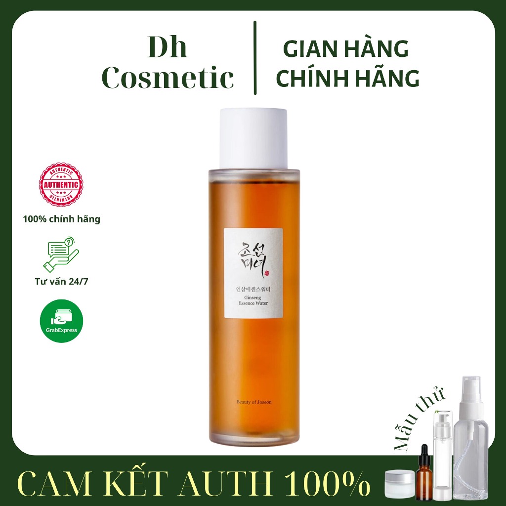 Toner dưỡng da chống lão hóa cho da dầu mụn Beauty of Joseon Ginseng Essence Water 150ml Dhcosmetic