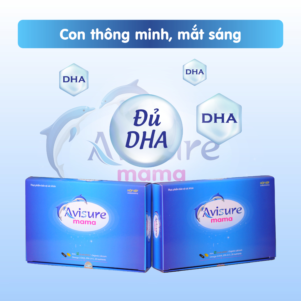 Tích điểm - Vitamin tổng hợp dành cho bà bầu, trước và sau sinh Avisure Mama