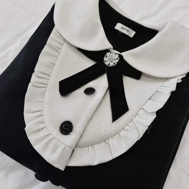 Váy Dạ Babydoll Cổ Bèo MPB