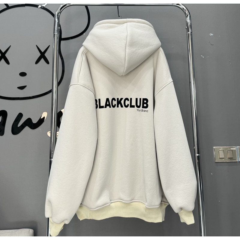 Áo nỉ hoodie lông cừu YOUR