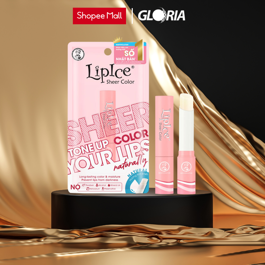 Son Dưỡng Hiệu Chỉnh Sắc Môi Hồng Tự Nhiên Lipice Sheer Color 2.4g