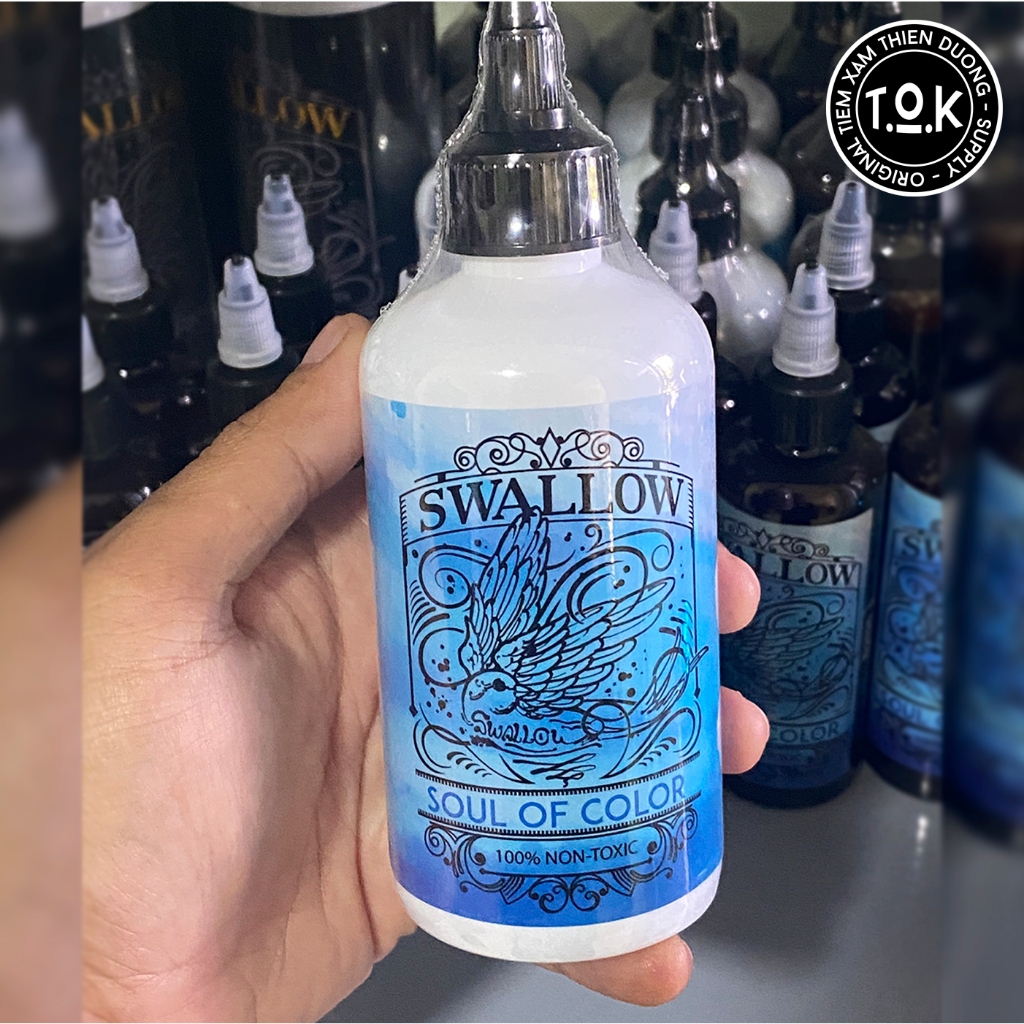 Nước kích màu, pha màu hình xăm Swallow Chính Hãng Date 2026 - Tiệm Xăm Thiên Đường