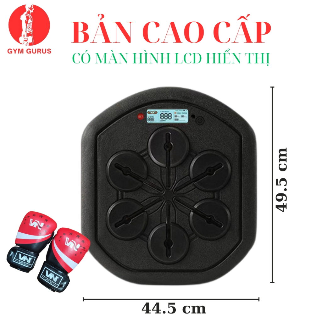 Máy đấm bốc âm nhạc thông minh boxing music bluetooth thế hệ mới 2023