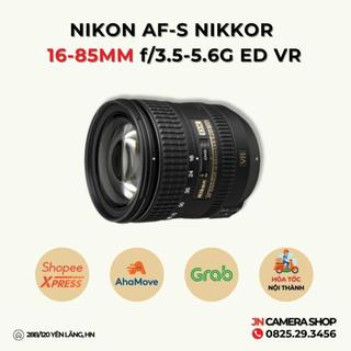 Ống Kính Nikon 16-85 mm f/3.5-5.6G ED VR Tặng Kèm fillter bảo vệ kính, Hood che Nắng Ống Kính cho máy Crop Nikon