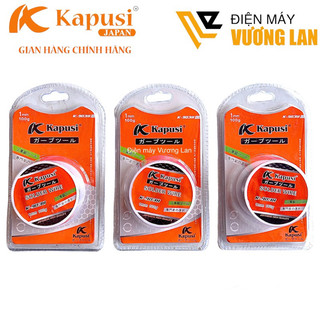 Cuộn thiếc hàn 1mm - 100g Kapusi Japan, thiếc hỗn hợp nhựa thông mau dính