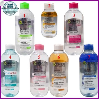 Nước tẩy trang Garnier Skinactive Micellar Water cho da dầu mụn da khô da nhạy cảm 400ml