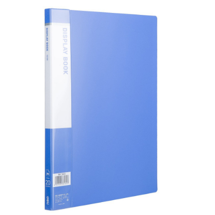 Bìa lá, file lá nhựa 20 lá, 40 lá, 60 lá, 80 lá A4 Deli