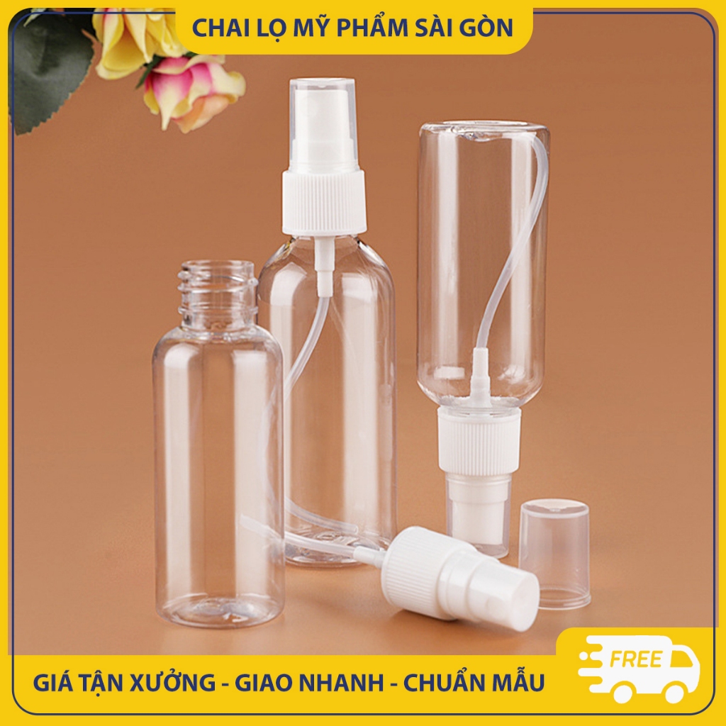 Chai nhựa chiết mỹ phẩm, chai xịt  phun sương tiện lợi - BuyOne - BOPE01
