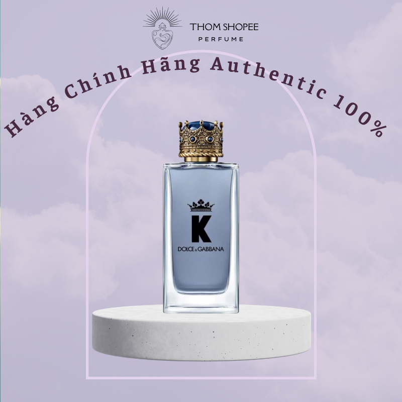 Chính Hãng Nước Hoa Chiết D&G Ki..ng 10Ml Bản Auth Nước Hoa Nam Tươi Mát Năng Động Thơm House - C56