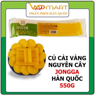 Củ cải vàng muối nguyên cây Hàn Quốc 550gr