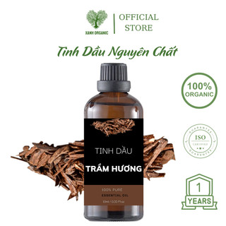 Tinh dầu trầm hương nguyên chất xông phòng 100ml thơm phòng treo xe dùng cho máy xông,làm nến thơm