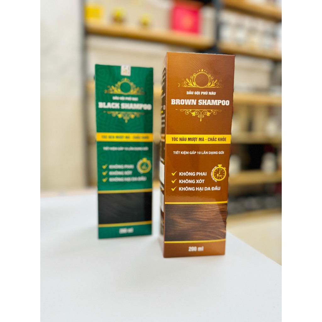 Dầu gội phủ bạc thảo dược thơm mùi sâm,lên màu sau 9-15phút tiết kiệm chi phí lẫn thời gian cho bạn