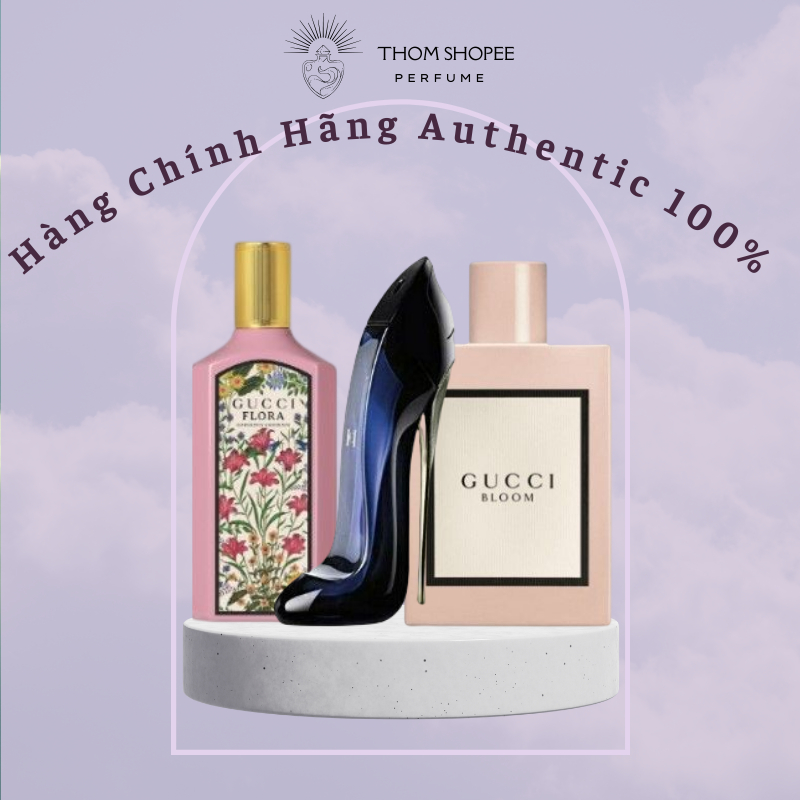 CB nước hoa nữ chiết GC bloom 10ml + GC flora 10ml + good girl 10mlsale khô máu ngọt ngào sexy thơm house - D1