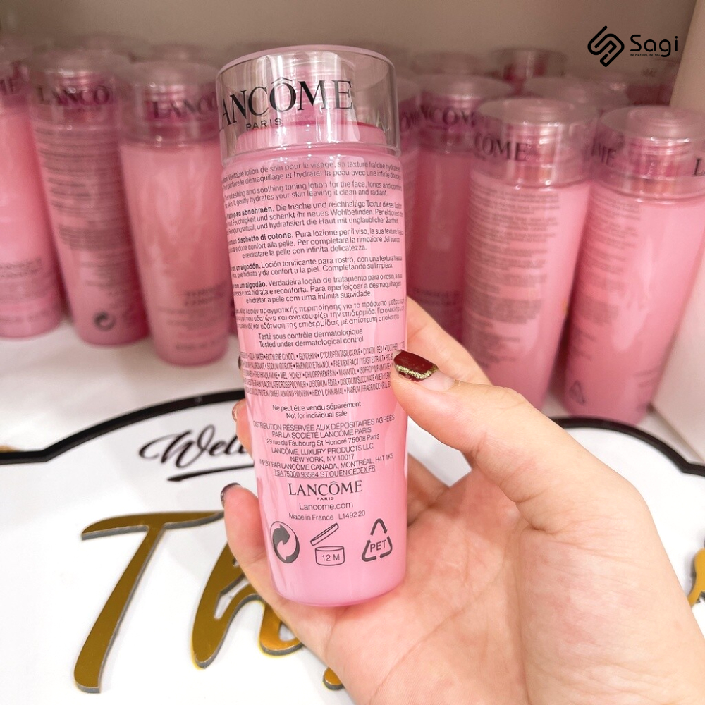 Nước Hoa Hồng Lancome Tonique Confort Cấp Ẩm Toner Cho Da Làm Trắng Da 125ml