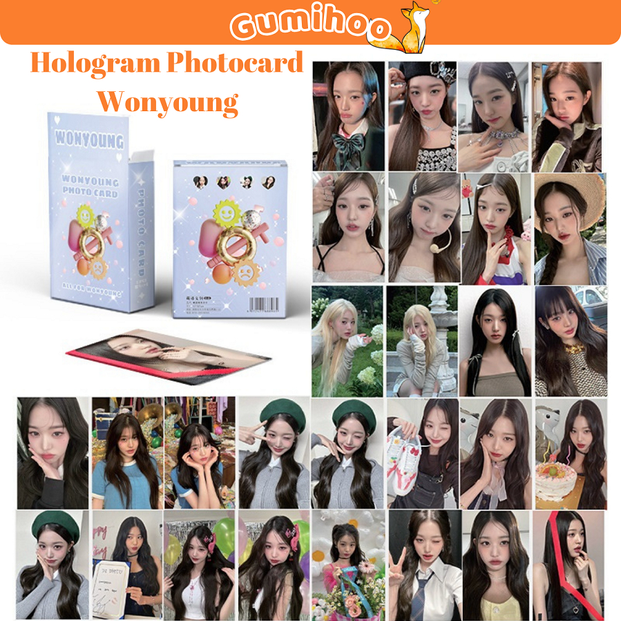 Lomo Card Wonyoung solo unoff Ive bo góc cửa hàng kpop Gumihoo