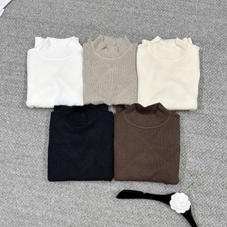 Áo Len 3 Phân Siêu Mềm, Siêu Ấm, Chất Len Lụa Mềm, Mịn