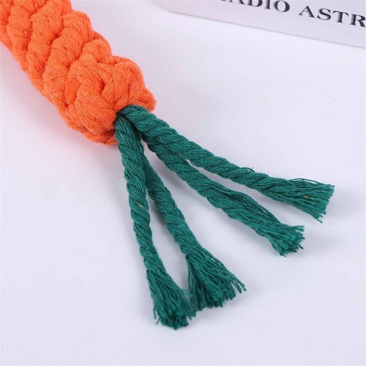 DÂY GẶM COTTON THẮT NÚT CHO CHÓ