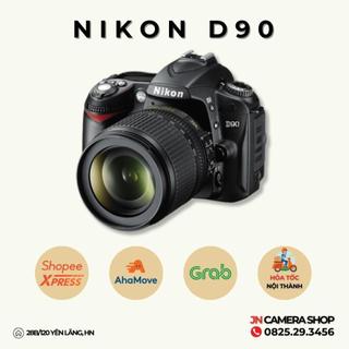 Máy Ảnh Nikon D90 kèm Ống kính 90-98% - Tặng kèm filter bảo vệ kính, Loa che nắng
